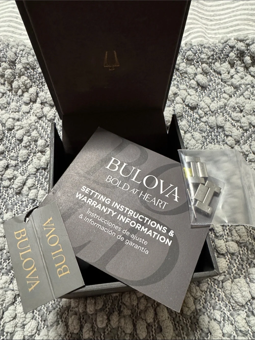 Bulova chronograph wristwatch